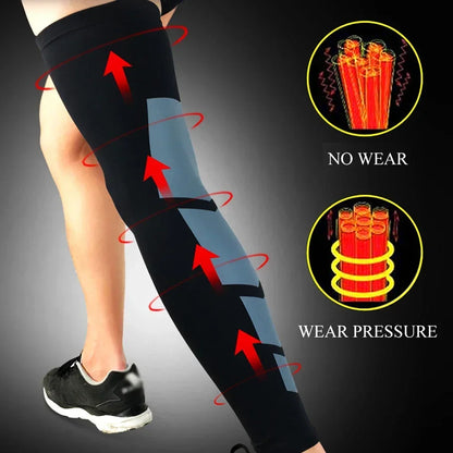 Manchons de Compression Longs pour Jambes