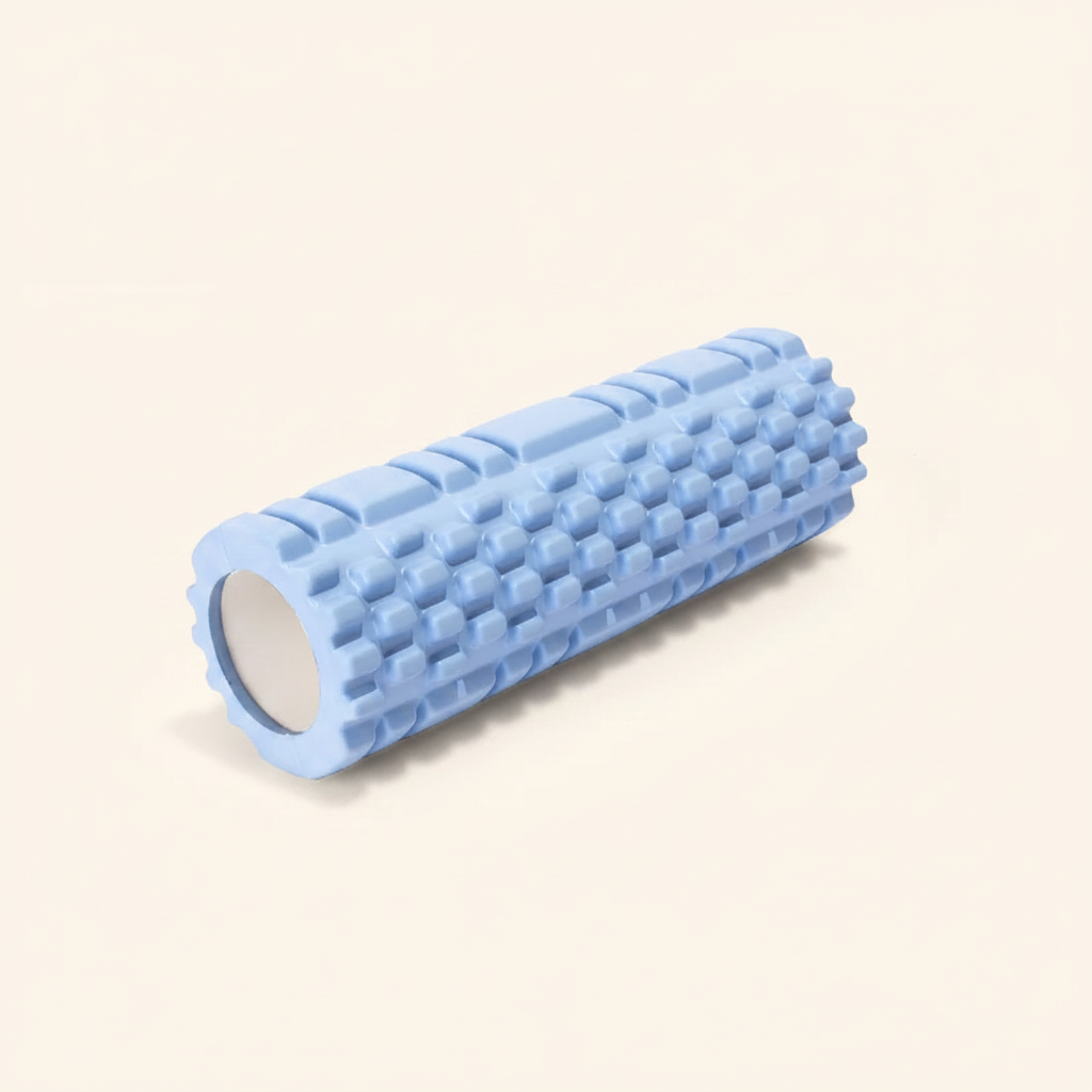 Foam roller bleu